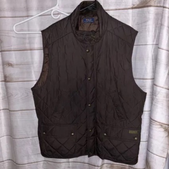 Polo. Ralph Lauren Quilted Vest - Picture 5 of 11